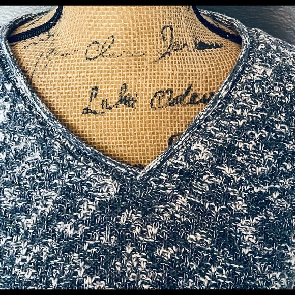 Fine Womens Apparel ALPS Blue Knit Sweater. S - Picture 4 of 5